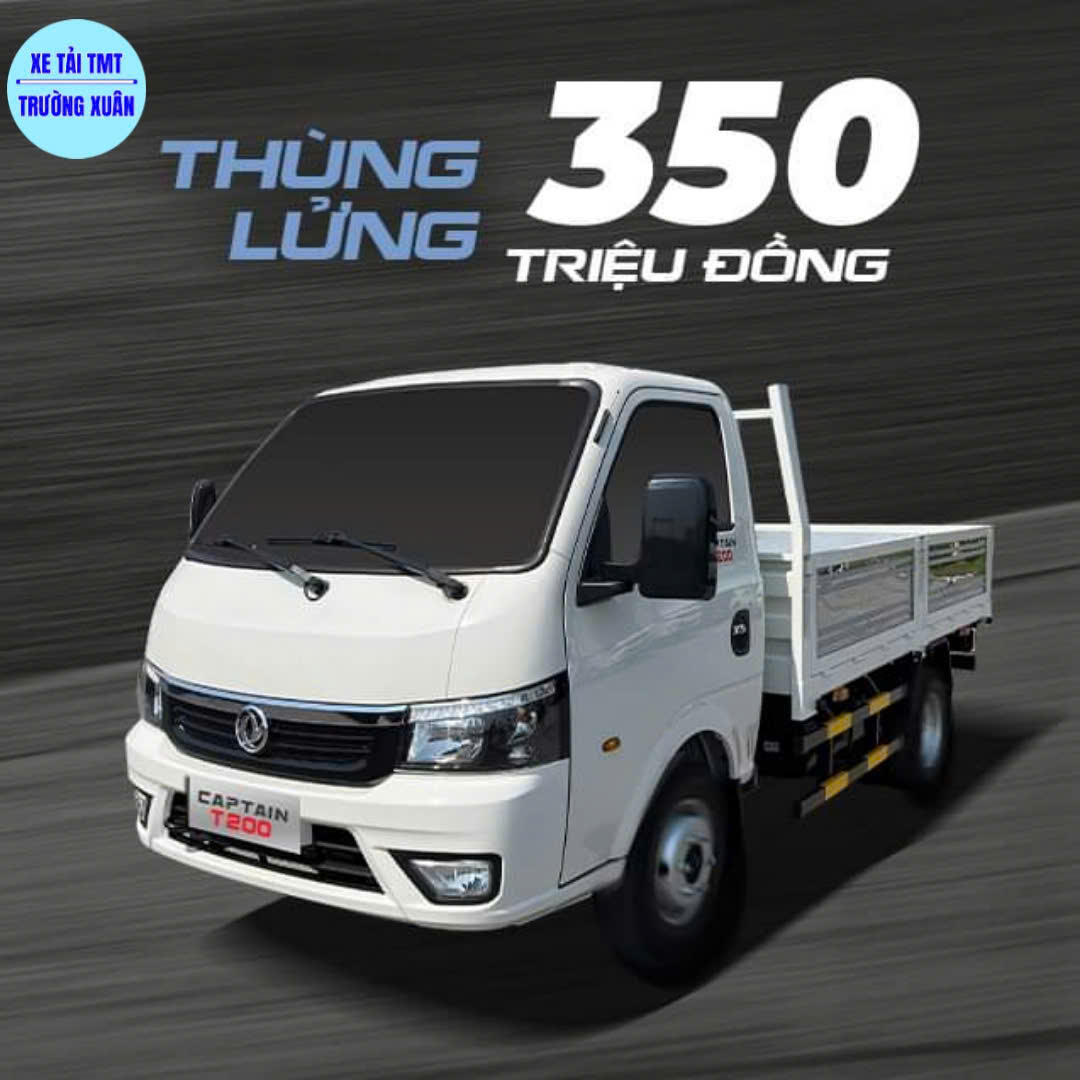 Captain T200 Phiên Bản Thùng Lững Tại Ô Tô Trường Xuân